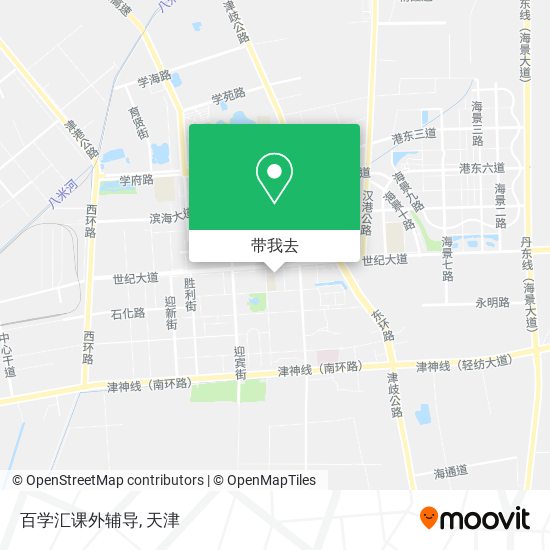 百学汇课外辅导地图