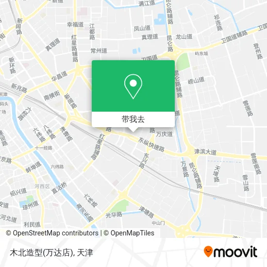 木北造型(万达店)地图