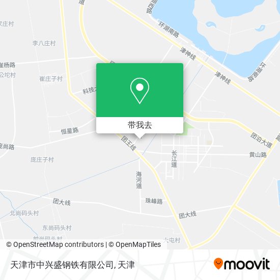 天津市中兴盛钢铁有限公司地图