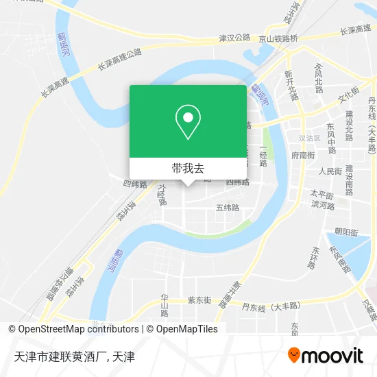 天津市建联黄酒厂地图