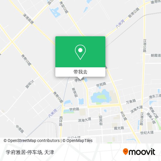 学府雅居-停车场地图