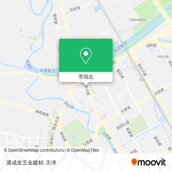 通成发五金建材地图