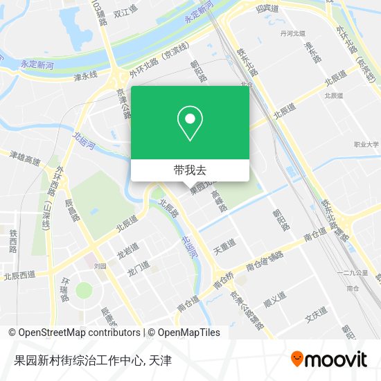 果园新村街综治工作中心地图