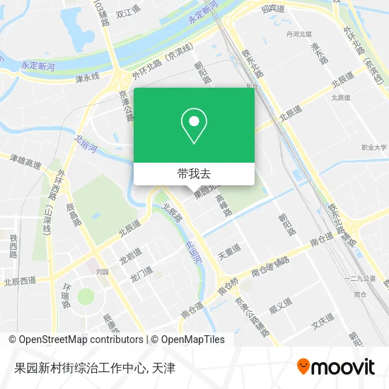果园新村街综治工作中心地图