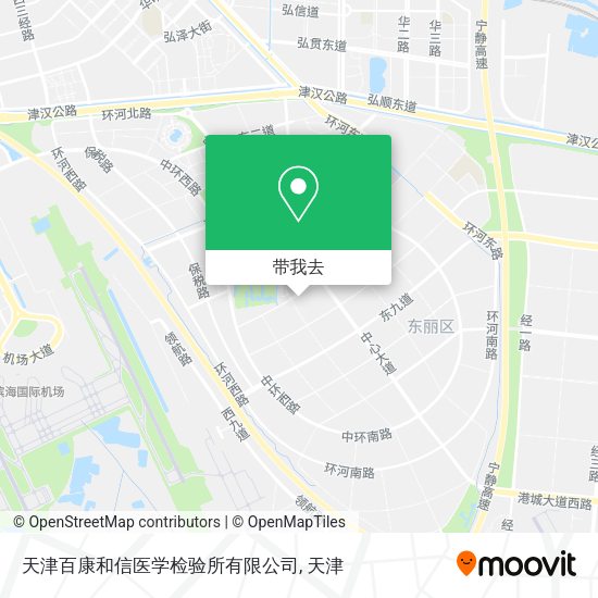 天津百康和信医学检验所有限公司地图