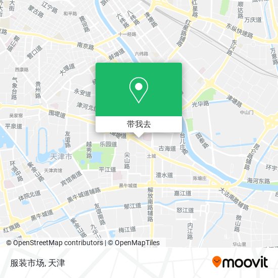 服装市场地图