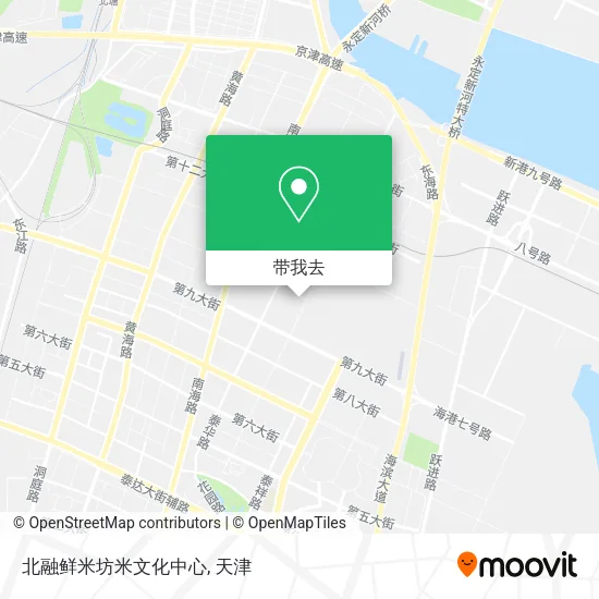 北融鲜米坊米文化中心地图