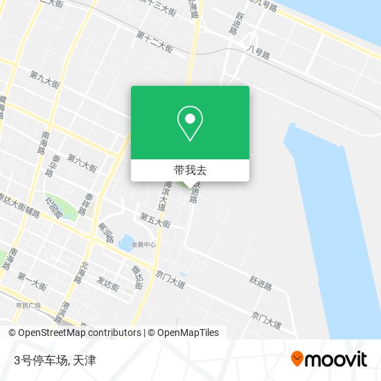3号停车场地图