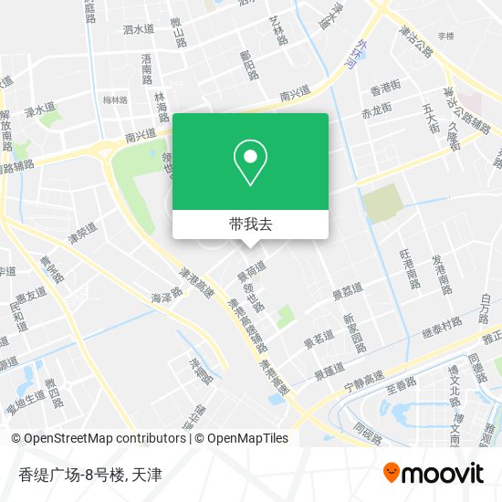 香缇广场-8号楼地图