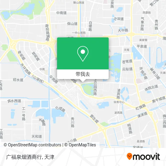 广福泉烟酒商行地图