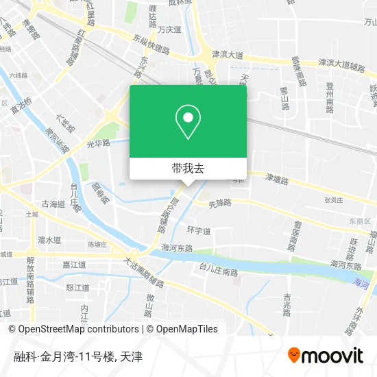 融科·金月湾-11号楼地图