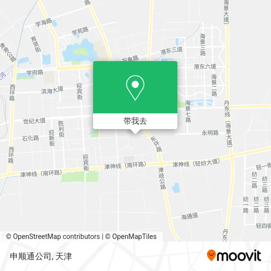 申顺通公司地图