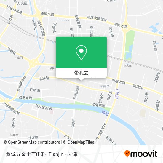 鑫源五金土产电料地图