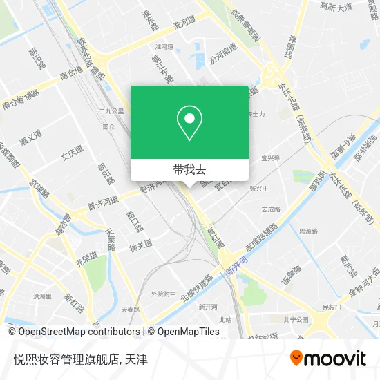 悦熙妆容管理旗舰店地图