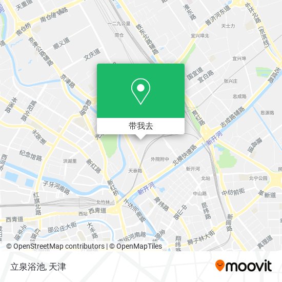 立泉浴池地图