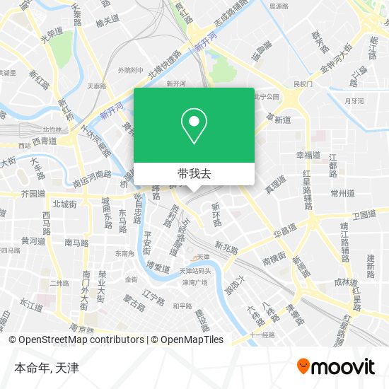 本命年地图
