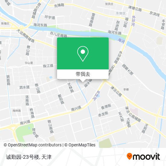 诚勤园-23号楼地图