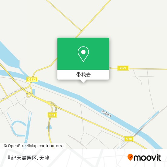 世纪天鑫园区地图