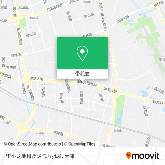 李小龙地毯及暖气片批发地图