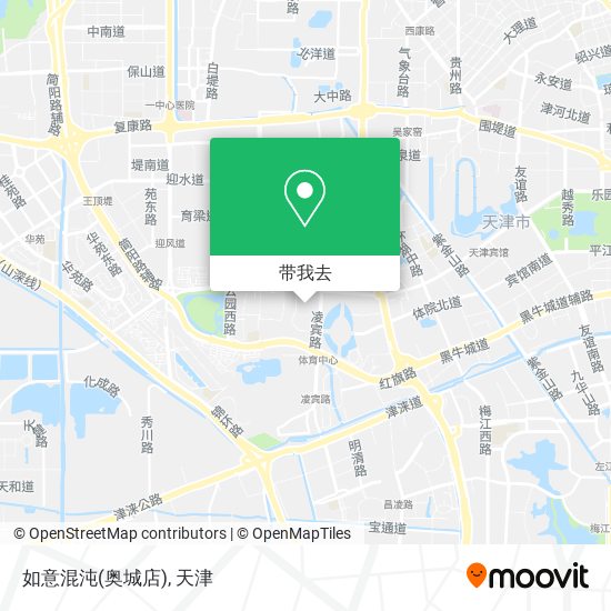 如意混沌(奥城店)地图