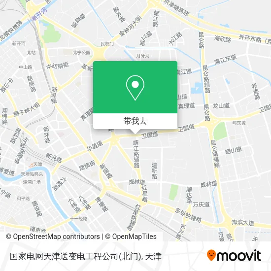 国家电网天津送变电工程公司(北门)地图