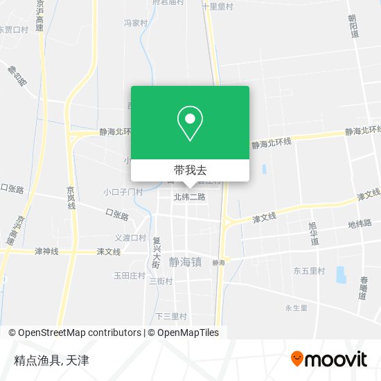 精点渔具地图