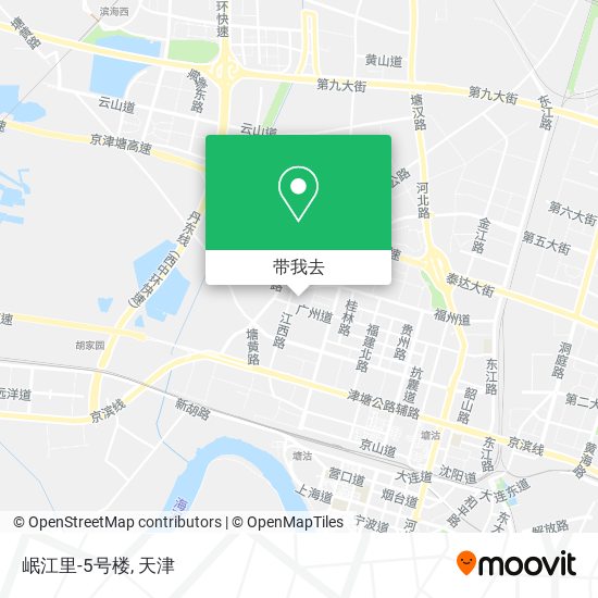 岷江里-5号楼地图