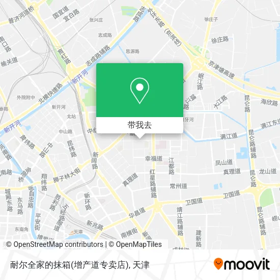 耐尔全家的抹箱(增产道专卖店)地图