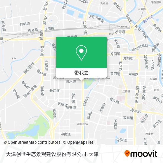 天津创世生态景观建设股份有限公司地图