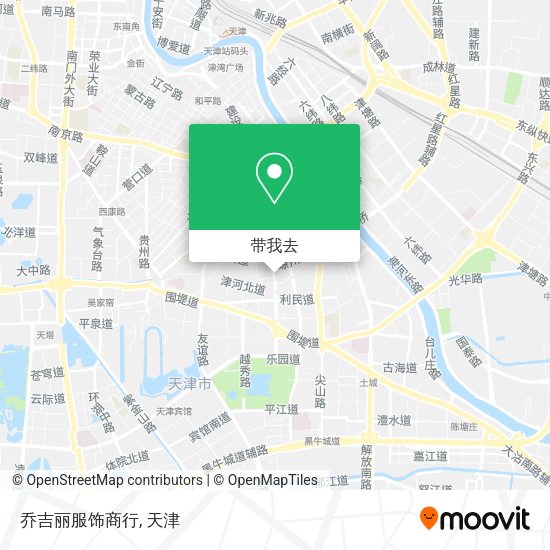 乔吉丽服饰商行地图