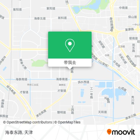 海泰东路地图