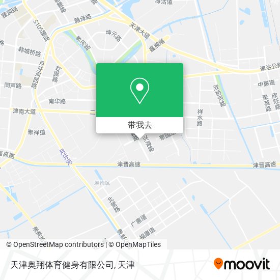 天津奥翔体育健身有限公司地图
