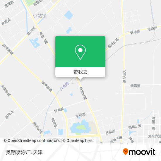 奥翔喷涂厂地图
