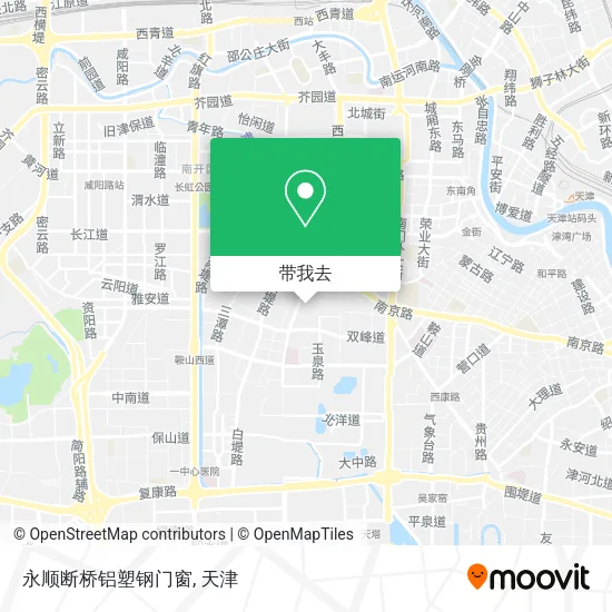 永顺断桥铝塑钢门窗地图