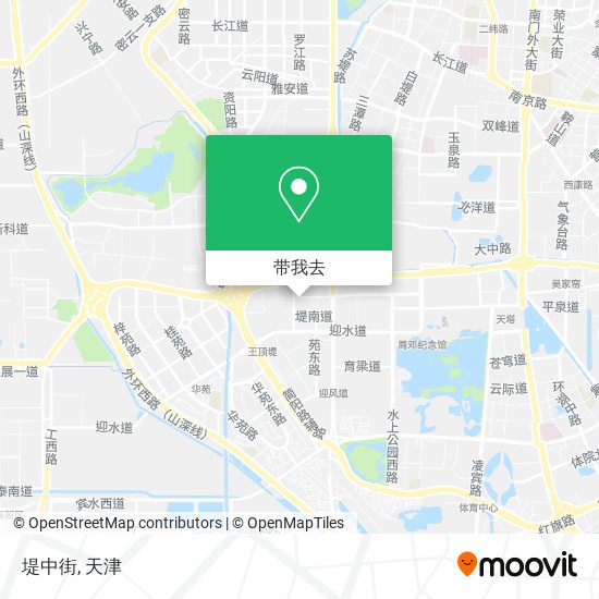 堤中街地图