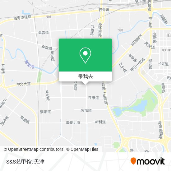 S&S艺甲馆地图