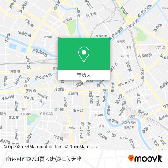 南运河南路/归贾大街(路口)地图