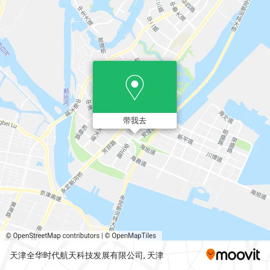 天津全华时代航天科技发展有限公司地图