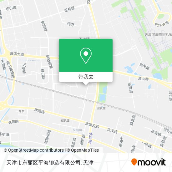 天津市东丽区平海铆造有限公司地图