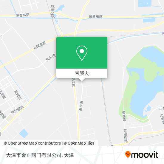 天津市金正阀门有限公司地图
