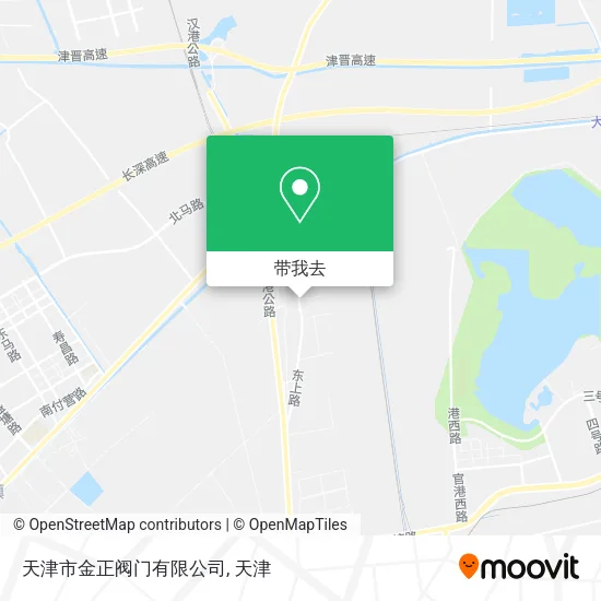 天津市金正阀门有限公司地图