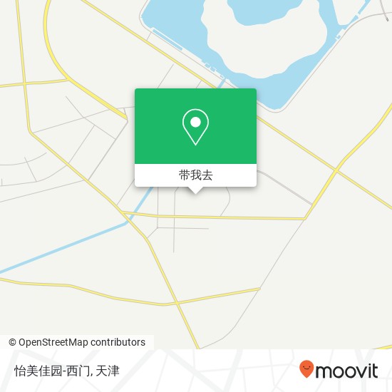 怡美佳园-西门地图