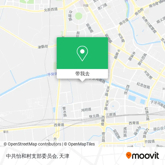中共怡和村支部委员会地图