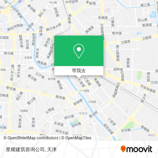 星耀建筑咨询公司地图