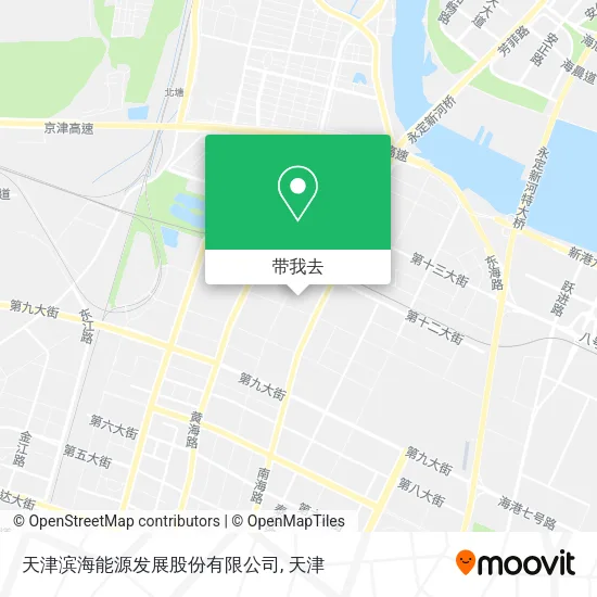 天津滨海能源发展股份有限公司地图