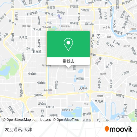 友朋通讯地图