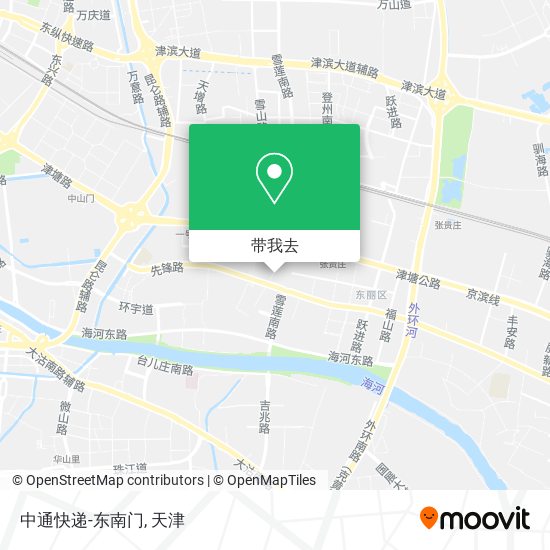 中通快递-东南门地图