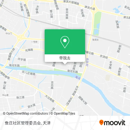 詹庄社区管理委员会地图