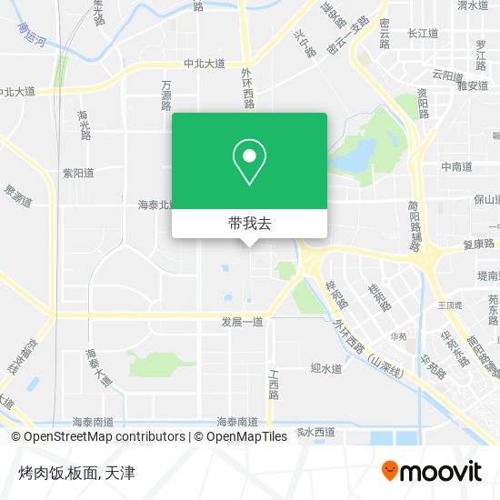 烤肉饭,板面地图