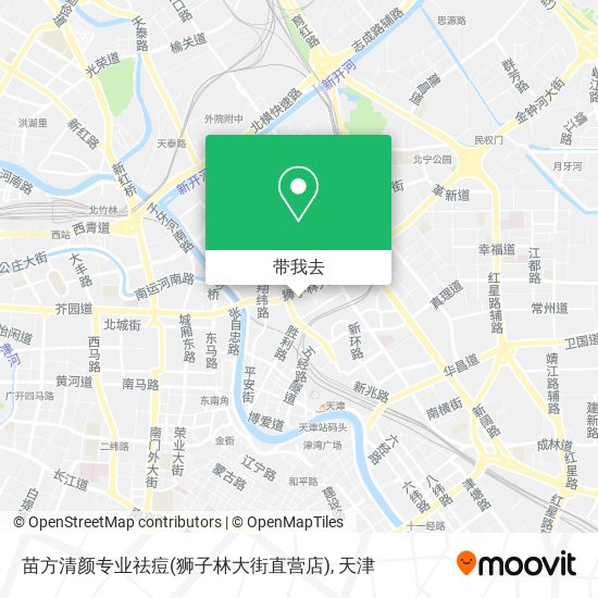 苗方清颜专业祛痘(狮子林大街直营店)地图